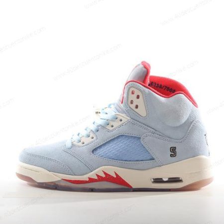 Zapatos Nike Air Jordan 5 Retro ‘Azul Rojo Oro’ Hombre/Femenino CI1899-400