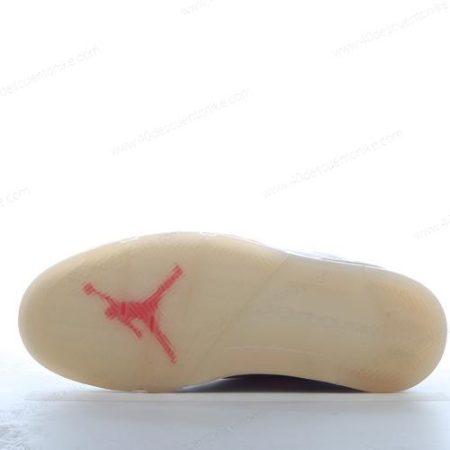 Zapatos Nike Air Jordan 5 Retro Low ‘Rojo Amarillo Blanco’ Hombre/Femenino DD2240-100