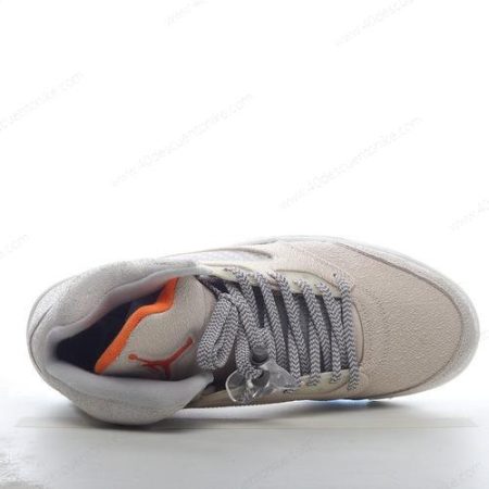 Zapatos Nike Air Jordan 5 Retro ‘Marrón Naranja Blanquecino’ Hombre/Femenino FD9222-180