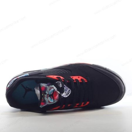 Zapatos Nike Air Jordan 5 Retro ‘Negro Naranja’ Hombre/Femenino 840475060