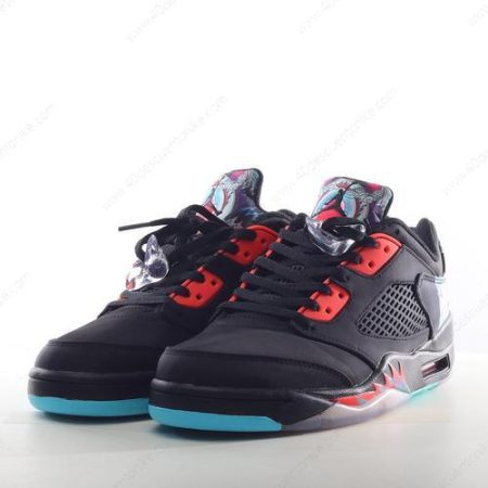 Zapatos Nike Air Jordan 5 Retro ‘Negro Naranja’ Hombre/Femenino 840475060