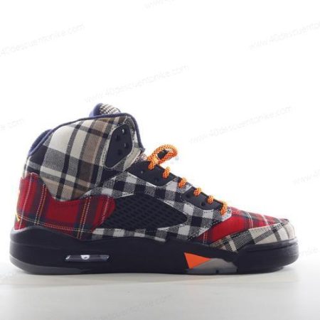 Zapatos Nike Air Jordan 5 Retro ‘Negro Naranja’ Hombre/Femenino FD4814-008