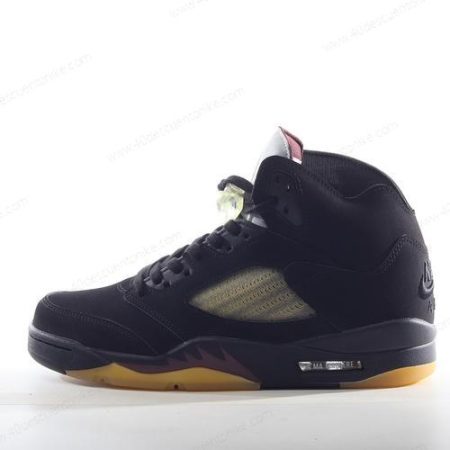 Zapatos Nike Air Jordan 5 Retro ‘Negro Plata’ Hombre/Femenino 136027-001