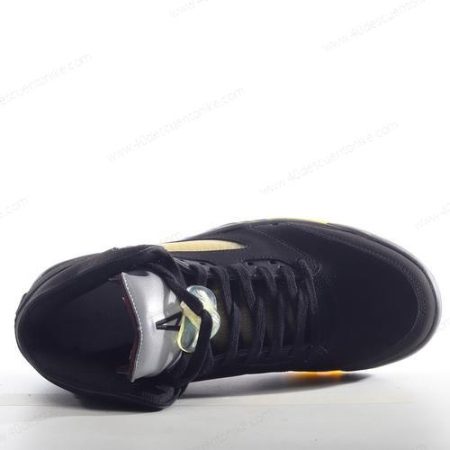 Zapatos Nike Air Jordan 5 Retro ‘Negro Plata’ Hombre/Femenino 136027-001