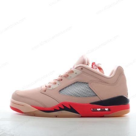 Zapatos Nike Air Jordan 5 Retro ‘Rosa Gris Rojo’ Hombre/Femenino DA8016-806