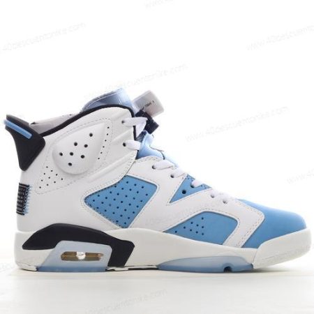 Zapatos Nike Air Jordan 6 Retro ‘Azul Blanco Negro’ Hombre/Femenino 384665-410