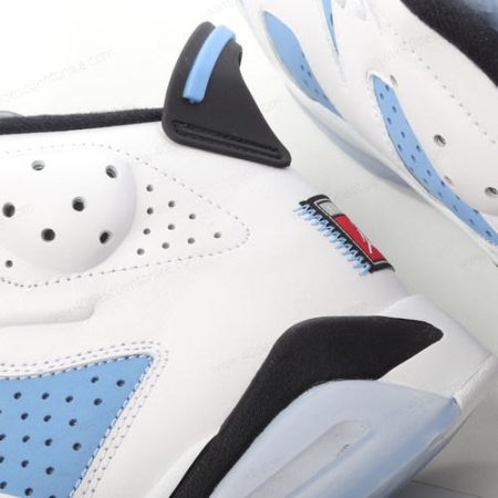 Zapatos Nike Air Jordan 6 Retro ‘Blanco Azul Negro’ Hombre/Femenino CT8529-410
