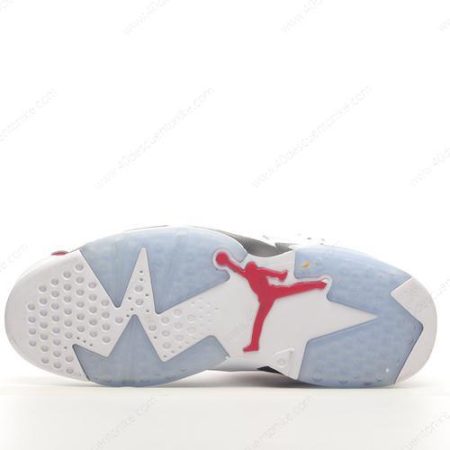 Zapatos Nike Air Jordan 6 Retro ‘Blanco Negro’ Hombre/Femenino CT8529-106