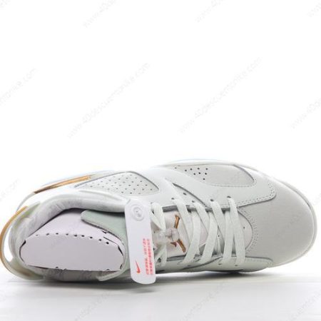 Zapatos Nike Air Jordan 6 Retro ‘Blanco Plata Oro’ Hombre/Femenino DH6928-073