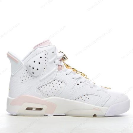 Zapatos Nike Air Jordan 6 Retro ‘Oro Rosa Blanco’ Hombre/Femenino DH9696-100