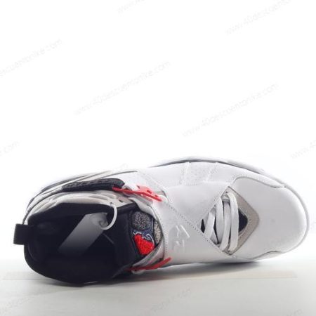 Zapatos Nike Air Jordan 8 Retro ‘Blanco Negro Rojo’ Hombre/Femenino 305381-103