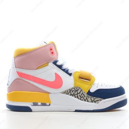 Zapatos Nike Air Jordan Legacy 312 Low ‘Blanco Azul Rosa Rosa Amarillo Gris’ Hombre/Femenino FD9909-161