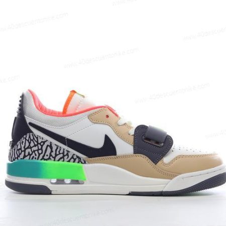 Zapatos Nike Air Jordan Legacy 312 Low ‘Blanco Negro Marrón Verde Gris Rojo’ Hombre/Femenino DZ2763-101