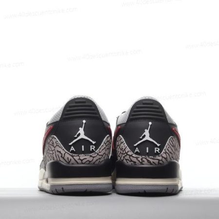 Zapatos Nike Air Jordan Legacy 312 Low ‘Gris Negro Blanco Rojo’ Hombre/Femenino CD9054-006