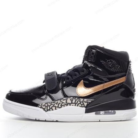 Zapatos Nike Air Jordan Legacy 312 ‘Negro Oro Blanco’ Hombre/Femenino AV3922-007