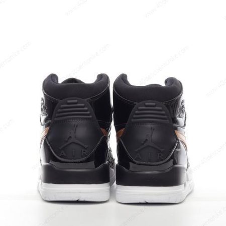 Zapatos Nike Air Jordan Legacy 312 ‘Negro Oro Blanco’ Hombre/Femenino AV3922-007