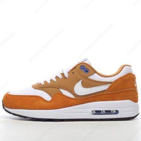 Zapatos Nike Air Max 1 ‘Marrón Claro Naranja Blanco’ Hombre/Femenino 908366-700