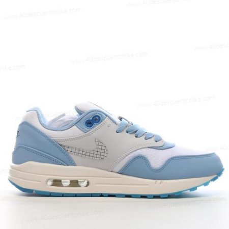 Zapatos Nike Air Max 1 Premium ‘Blanco Azul’ Hombre/Femenino DR0448-100