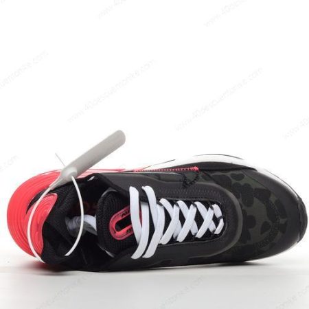 Zapatos Nike Air Max 2090 ‘Blanco Negro Rojo’ Hombre/Femenino CU9174-600