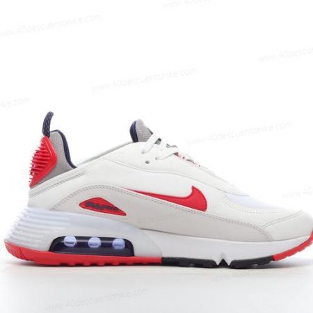 Zapatos Nike Air Max 2090 ‘Blanco Rojo Gris’ Hombre/Femenino DH7708-100