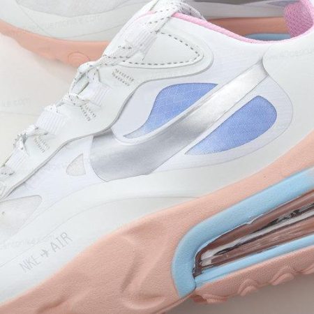 Zapatos Nike Air Max 270 React ‘Blanco Azul Rosa’ Hombre/Femenino CZ8131100