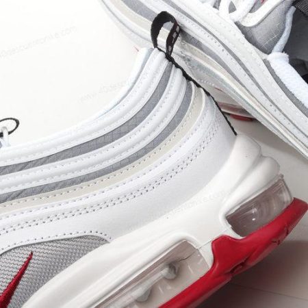 Zapatos Nike Air Max 97 ‘Blanco Gris Rojo’ Hombre/Femenino 921522-111