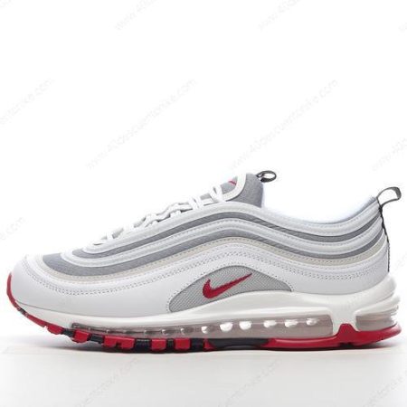 Zapatos Nike Air Max 97 ‘Blanco Gris Rojo’ Hombre/Femenino 921522-111
