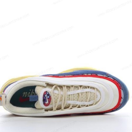 Zapatos Nike Air Max 97 ‘Blanco Rojo Azul’ Hombre/Femenino DV1486-162