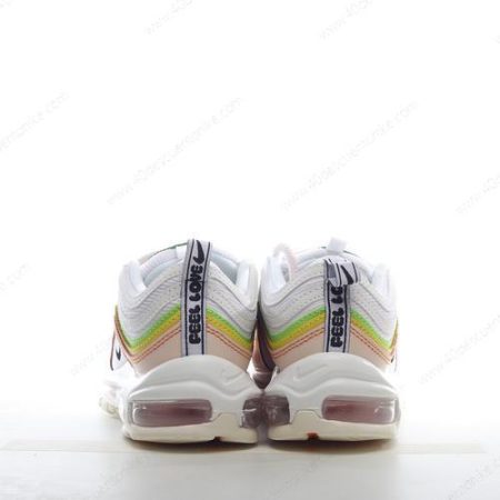 Zapatos Nike Air Max 97 ‘Blanco Rosa Verde Negro’ Hombre/Femenino FD0870-100