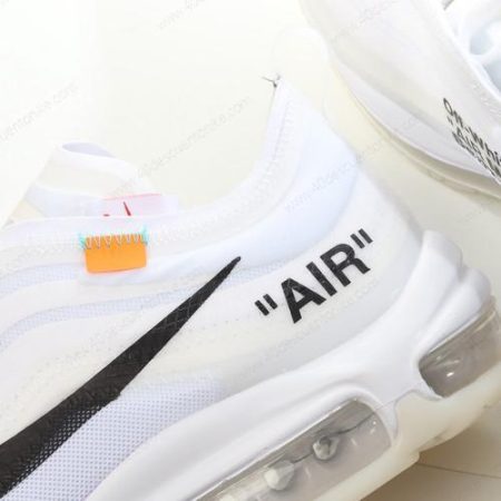 Zapatos Nike Air Max 97 x Off-White ‘Blanco’ Hombre/Femenino AJ4585-100