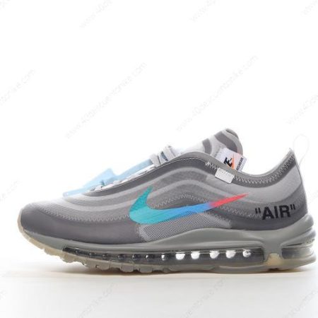Zapatos Nike Air Max 97 x Off-White ‘Gris’ Hombre/Femenino AJ4585-101
