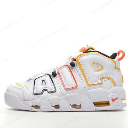 Zapatos Nike Air More Uptempo ‘Blanco Naranja Amarillo Negro’ Hombre/Femenino DD9282-100
