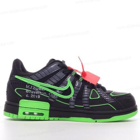 Zapatos Nike Air Rubber Dunk Low ‘Negro Blanco Verde’ Hombre/Femenino CU6015-001