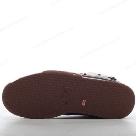 Zapatos Nike Air Trainer 1 x Travis Scott ‘Marrón Rojo Negro’ Hombre/Femenino DR7515-200