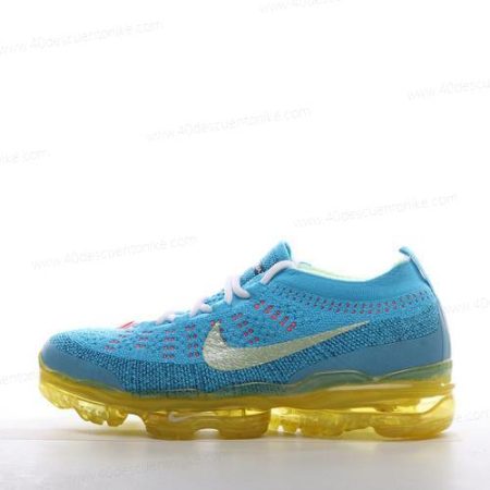 Zapatos Nike Air VaporMax 2023 Flyknit ‘Azul Amarillo’ Hombre/Femenino DV1678-400
