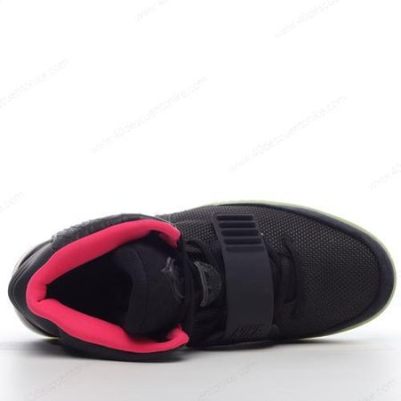 Zapatos Nike Air Yeezy 2 ‘Negro Rojo’ Hombre/Femenino 508214-006