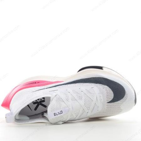 Zapatos Nike Air Zoom AlphaFly Next ‘Blanco Negro Rosa’ Hombre/Femenino DD8877-100