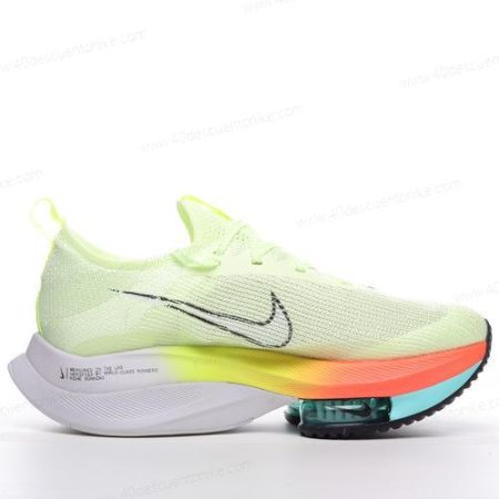 Zapatos Nike Air Zoom AlphaFly Next ‘Verde Claro Naranja Negro’ Hombre/Femenino CI9925-700