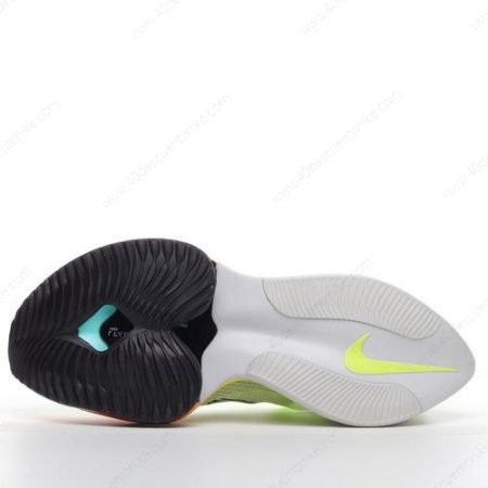 Zapatos Nike Air Zoom AlphaFly Next ‘Verde Claro Naranja Negro’ Hombre/Femenino CI9925-700