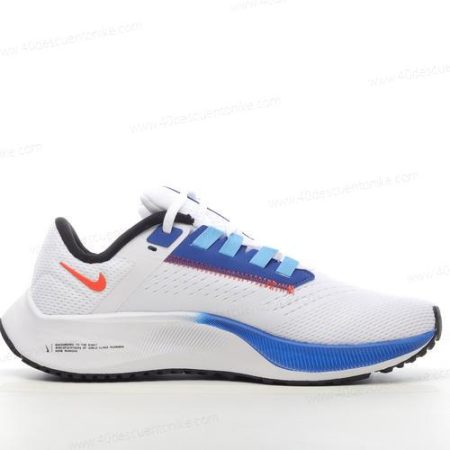 Zapatos Nike Air Zoom Pegasus 38 ‘Blanco Azul Naranja’ Hombre/Femenino DQ8575-100