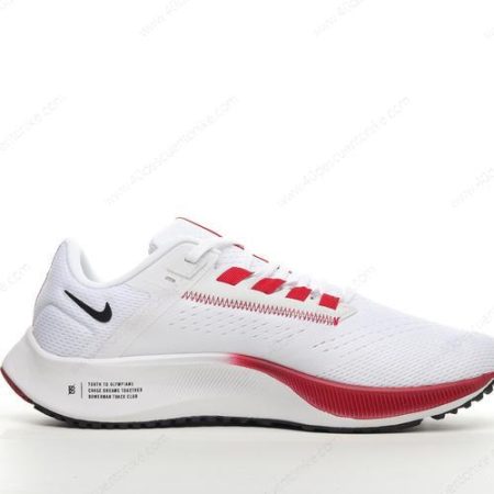 Zapatos Nike Air Zoom Pegasus 38 ‘Blanco Rojo’ Hombre/Femenino DH4253-100
