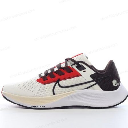 Zapatos Nike Air Zoom Pegasus 38 ‘Blanco Roto Rojo Negro’ Hombre/Femenino DJ0815-100