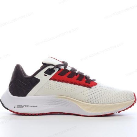 Zapatos Nike Air Zoom Pegasus 38 ‘Blanco Roto Rojo Negro’ Hombre/Femenino DJ0815-100
