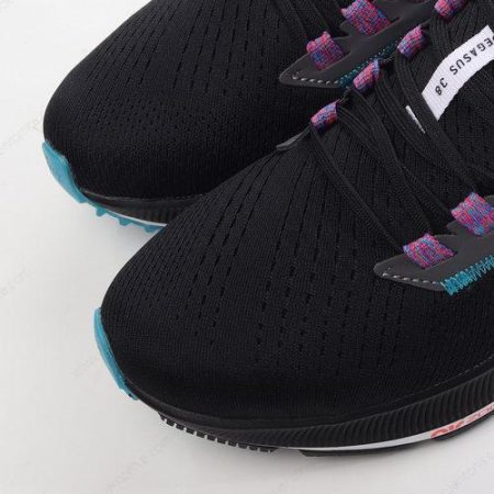Zapatos Nike Air Zoom Pegasus 38 ‘Negro Plata Blanco’ Hombre/Femenino CW7356-003