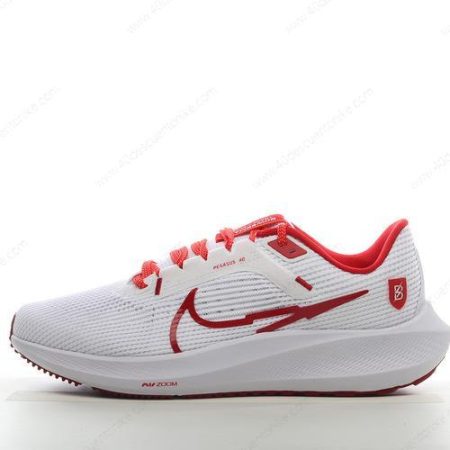 Zapatos Nike Air Zoom Pegasus 40 ‘Blanco Rojo’ Hombre/Femenino DZ5969-100