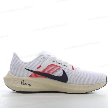 Zapatos Nike Air Zoom Pegasus 40 ‘Blanco Rojo Negro’ Hombre/Femenino FJ0686-100