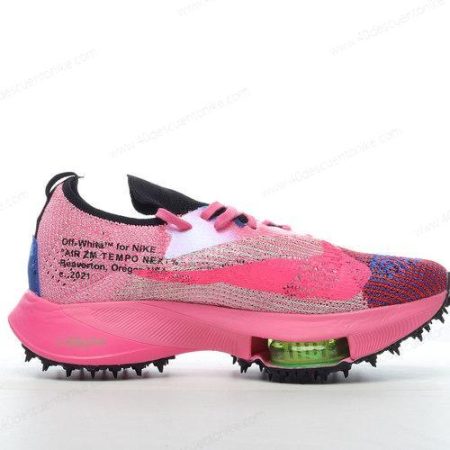 Zapatos Nike Air Zoom Tempo Next x Off-White ‘Rosado Azul’ Hombre/Femenino CV0697-400