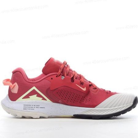 Zapatos Nike Air Zoom Terra Kiger 6 ‘Rojo Gris Amarillo Blanco’ Hombre/Femenino CJ0219-600