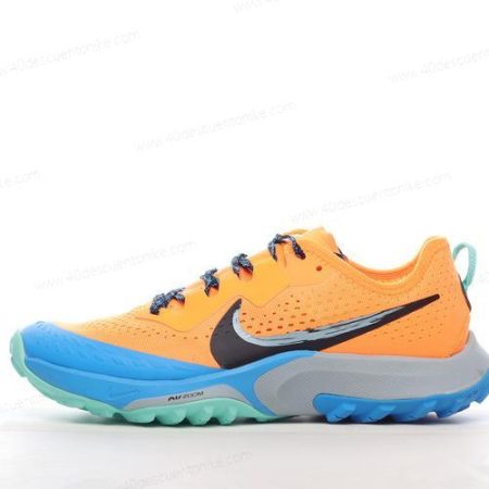 Zapatos Nike Air Zoom Terra Kiger 7 ‘Naranja Azul Negro’ Hombre/Femenino CW6062-800