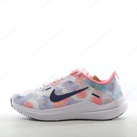 Zapatos Nike Air Zoom Winflo 10 ‘Blanco Azul Rosa’ Hombre/Femenino